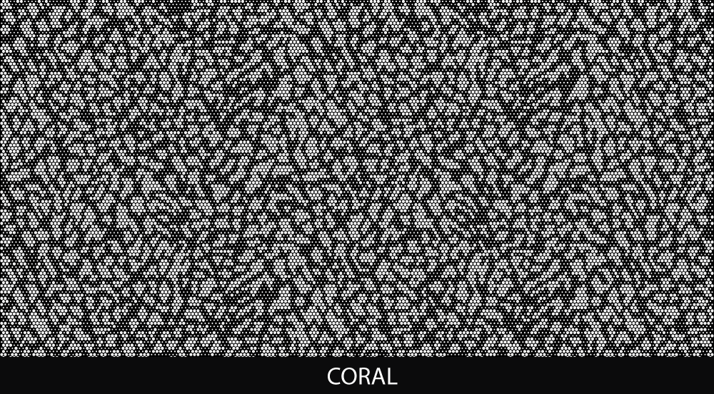 Coral perforated pool fencing design by Pool Perf