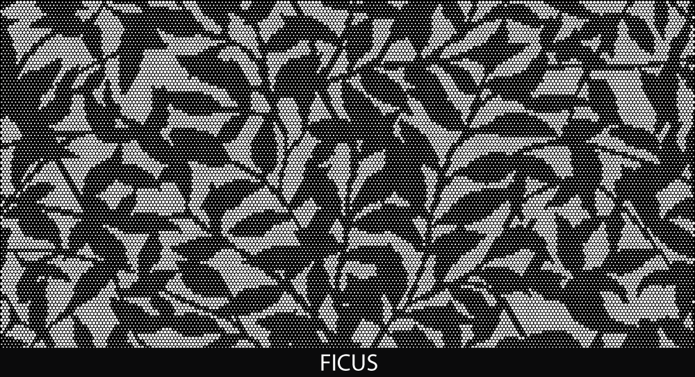 Ficus perforated pool fencing design by Pool Perf