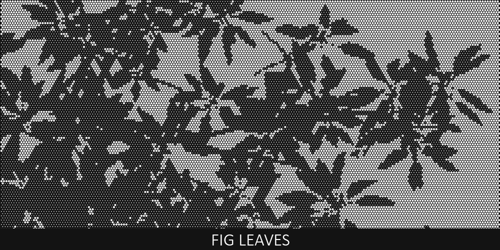 Fig Leaves perforated pool fencing design by Pool Perf