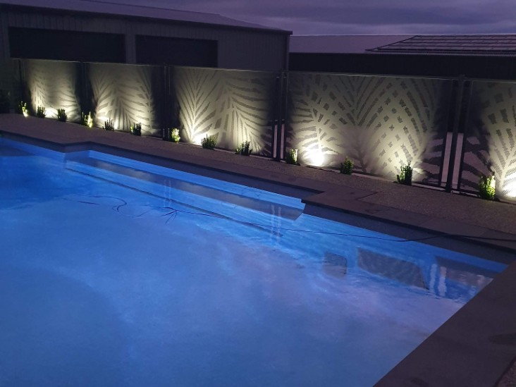 Palmy Perf in Textured Black-QLD - Pool Perf pool fencing