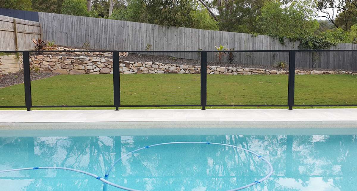 Complete Channel Fit install, core drilled
